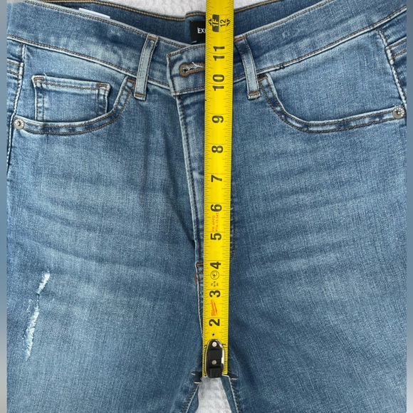 Express Women's Skinny Jeans - Blue - Picture 8 of 8
